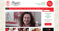 Desktop Screenshot of angelospasta.com.au